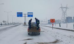Batman’da Kar ve Buzlanmaya Karşı Ekipler Sahada