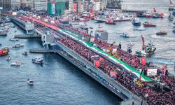 İstanbul'dan Gazze'ye vicdan yürüyüşü: 520 bin kişi Filistin için tek ses oldu