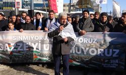 Van’da “Gazze’yi Unutmayın” çağrısı