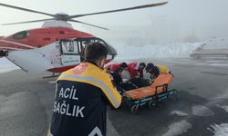 KOAH Hastası Ambulans Helikopterle Hastaneye Ulaştırıldı