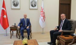 Bitlis Eren Üniversitesi Rektörü Elmastaş, YÖK Başkanı Özvar ile Görüştü