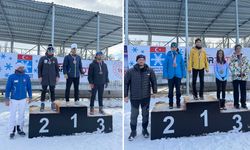 Bitlisli Sporcular Kayaklı Koşu Elemelerinde Başarıya Koştu