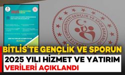 Bitlis’te Gençlik ve Sporun 2025 Yılı Hizmet ve Yatırım Verileri Açıklandı