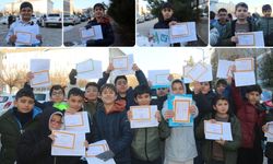 İmam Hatipli öğrenciler: Aldığımız takdir belgesinin asıl sahibi Gazzeli kardeşlerimizdir