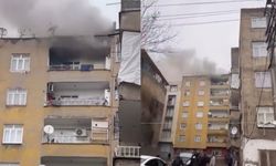Diyarbakır’da 7 Katlı Apartmanda Yangın Paniği
