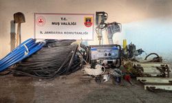 Muş’ta kaçak kazı operasyonu: 2 şüpheli suçüstü yakalandı