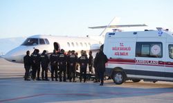 Muş’ta tedavi gören hasta uçak ambulansla Ankara’ya sevk edildi