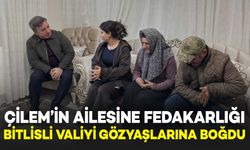 28 yaşındaki Çilem’in fedakârlığı Bitlisli Valiyi ağlattı