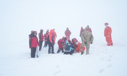 Komşu ilde 2 bin 600 rakımda nefes kesen çığ tatbikatı