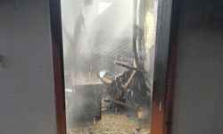 Van'da Ev Yangını Paniğe Neden Oldu