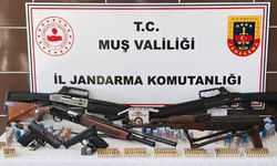 Malazgirt’te ruhsatsız silah operasyonu: 6 gözaltı