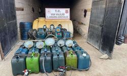 Van’da kaçak akaryakıt ele geçirildi