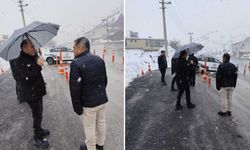 Bitlis'te MTSK Direksiyon Uygulama Sınav Alanında İnceleme