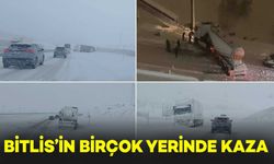 Bitlis’in Merkez ve İlçelerinde Birçok Kazalar Meydana Geldi