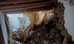 Batman’da Heyelan Evin Üzerine Düştü
