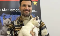 Enkazdan Kurtarılan Kediyle Travmayı Birlikte Atlattılar