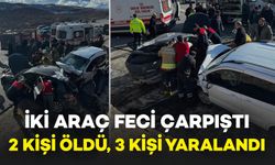 Feci kaza: 2 ölü, 2'si ağır 3 kişi yaralandı