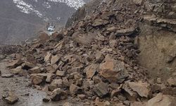 Sağanak yağış Bitlis’te heyelana neden oldu