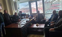 HÜDA PAR Bitlis İl Başkanı Karakaya’dan BESOB Başkanı İrgit’e Hayırlı Olsun Ziyareti