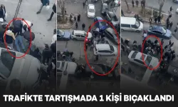 Trafikte tartışma bıçaklı kavgaya dönüştü: 1 yaralı