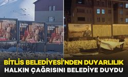 Bitlis Belediyesi'nden Takdir Edilecek Duyarlılık