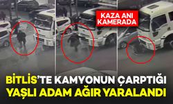 Bitlis'te Kamyonun Çarptığı Yaşlı Adam Ağır Yaralandı