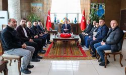 Bitlis’te Sanayicilerden Vali Karakaya’ya Bayram Ziyareti