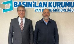 Bitlis Haber Yazı İşleri Müdürü Tontaş'tan BİK Van Bölge Müdürü Karadağ'a ziyaret.