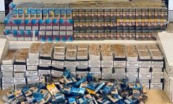 Komşu ilde 2 bin 216 paket gümrük kaçağı sigara ele geçirildi