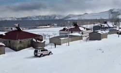 Bitlis'te rahatsızlanan hasta paletli ambulansla kurtarıldı