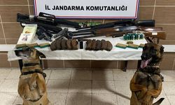 Muş’ta silah ve mühimmat ele geçirildi