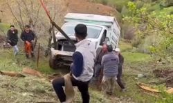 İhmal Pahalıya Mal Oldu: Kamyonet Uçuruma Yuvarlandı
