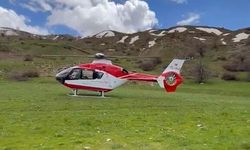 Bitlis’te Kayalıklardan Düşen Genç Helikopterle Hastaneye Sevk Edildi