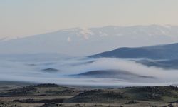 Adilcevaz'da sis hayran bıraktı