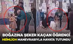 Boğazına Şeker Kaçan Öğrenciyi Öğretmenleri Heimlich Manevrasıyla Kurtardı