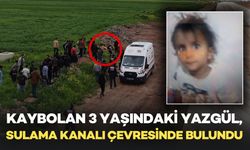 Kaybolan 3 Yaşındaki Yazgül, Sulama Kanalında Bulundu