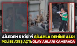 Aileden 5 Kişiyi Silahla Rehine Aldı, Polise Ateş Açtı: O anlar Saniye Saniye Kamerada