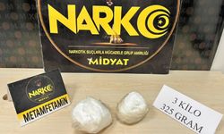 Mardin’de 3 kilo metamfetamin ele geçirildi