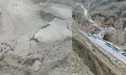 Bitlis'te yaklaşık 20 köy yolunda heyelan ve çökme nedeniyle ulaşım sağlanamıyor