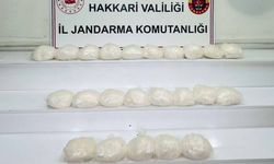 Hakkari’de 22 kilo metamfetamin ele geçirildi