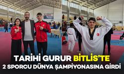 Tarihi Gurur Bitlis’te: 2 Sporcu Avrupa Şampiyonasını Kazandı