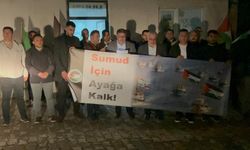 Bitlis'te Gazze İçin “Sumud Filosu”na Baskın Tepkisi: “Gazze Yalnız Değildir”