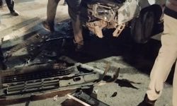 Van'da 3 araç çarpıştı