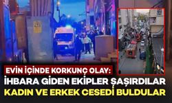 Evin İçinde Korkunç Olay: Bir Kadın ve Bir Erkek Yanmış Halde Ölü Bulundu