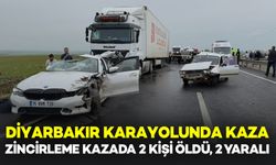 Diyarbakır Karayolunda Zincirleme Kaza: 2 Kişi Öldü, 2 Yaralı