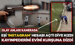 Eşi Instagram Hesabı Açtı Diye Eşine Kızdı, Kayınpederinin Evini Kurşuna Dizdi: Olay Anları Kamerada