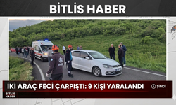 İki Araç Feci Çarpıştı: 9 Kişi Yaralandı