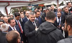 Bakan Çiftçi Bitlis'te temalarda bulundu
