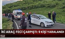 İki Araç Feci Çarpıştı: 9 Kişi Yaralandı