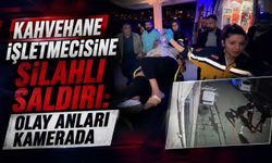 Kahvehane İşletmecisine Silahlı Saldırı Kamerada
